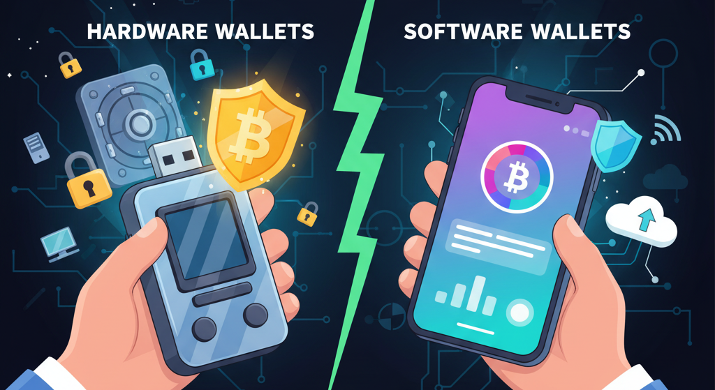 hardware-wallet-dan-software-wallet
